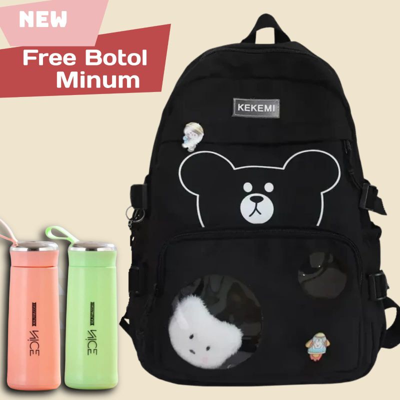 Tas Ransel Wanita Terbaru Tas Ransel Panda Tas Sekolah cute