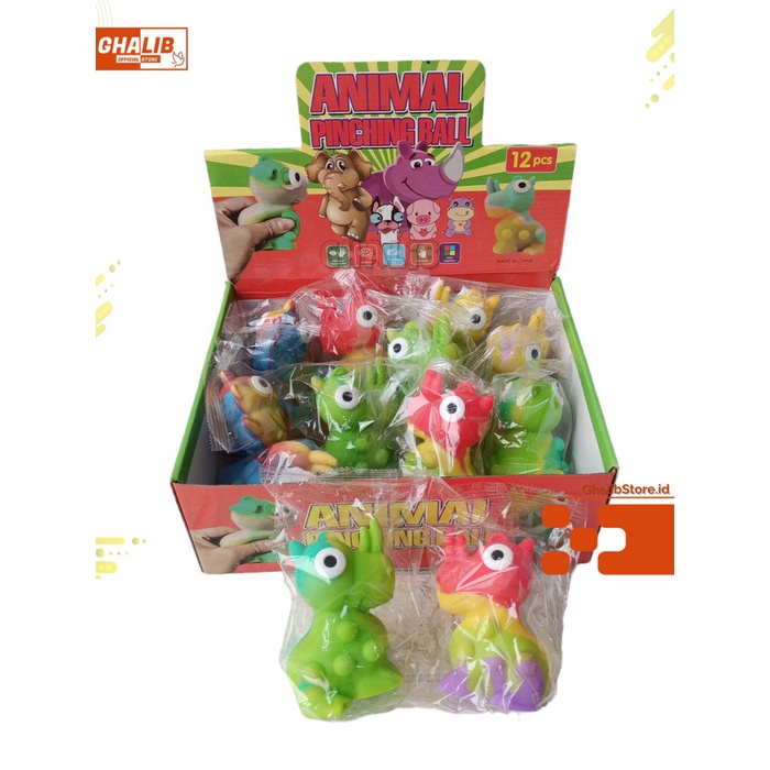 Mainan Hobi Squishy Pencet Pop Its Lampu Kuda Nil