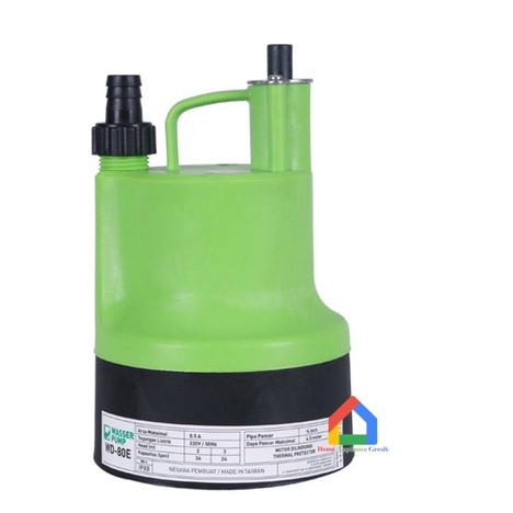 Pompa Celup Air Wasser WD 80 E / Submersible Pump Wasser WD80E