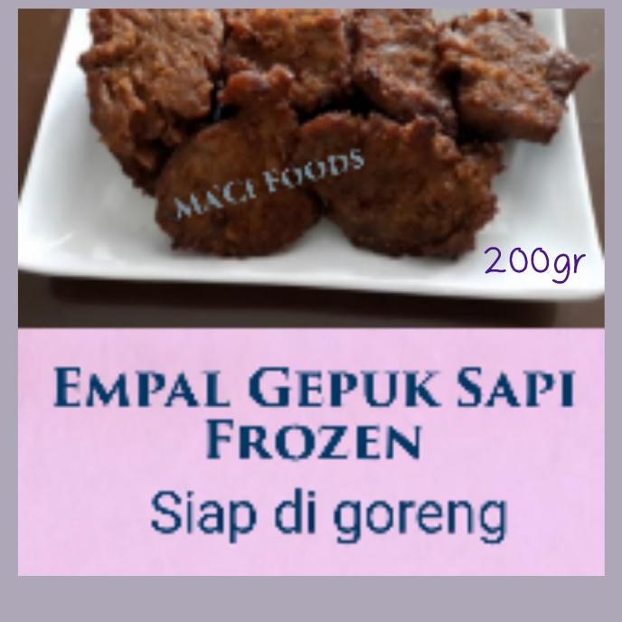 

Empal Gepuk Sapi- Frozen. Siap di goreng TERLARIS