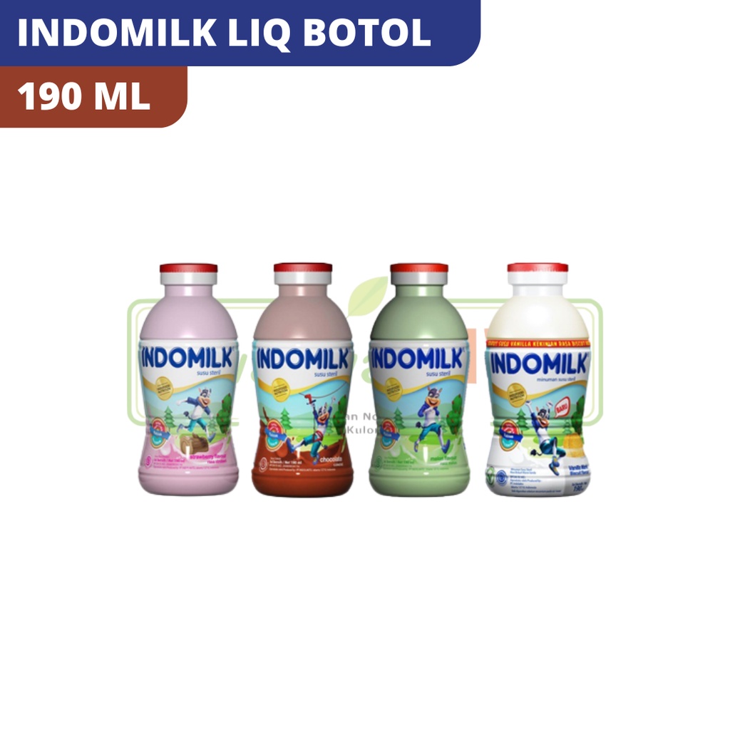 

INDOMILK LIQUID BOTOL 190ML