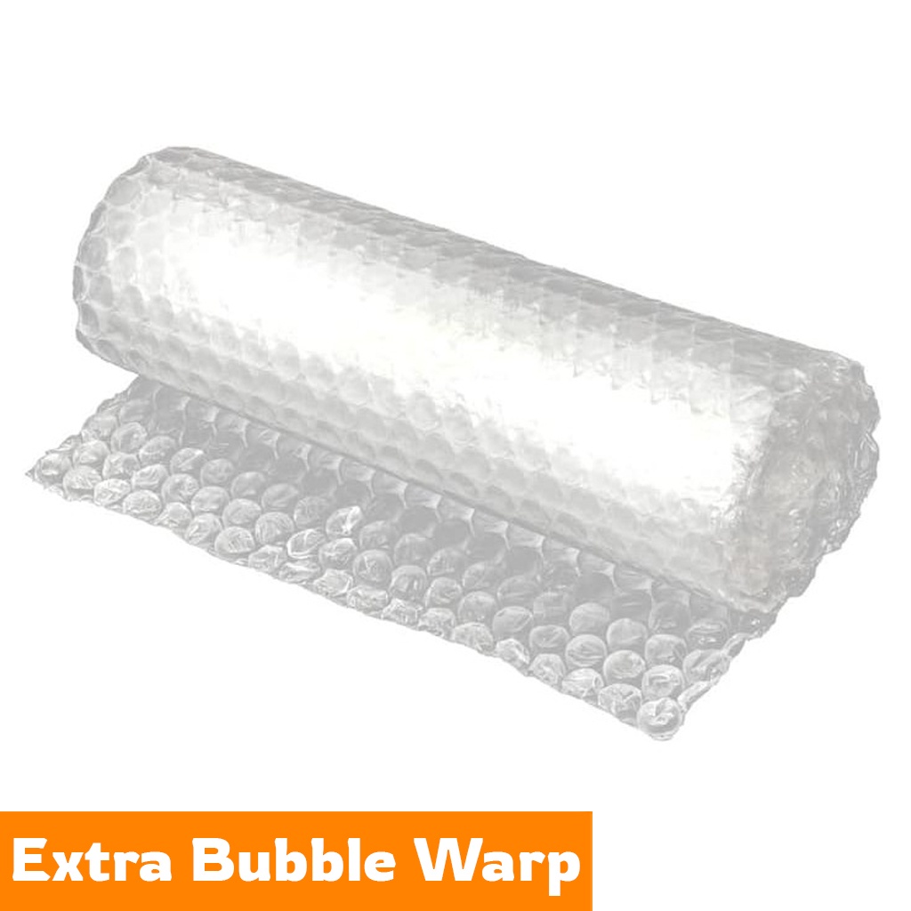 

Extra Bubble Wrap dan Kardus untuk pengiriman Lebih Safe