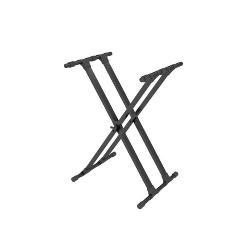 Jual Stand Keyboard Double / Tripod Keyboard Piano / Kaki Keyboard