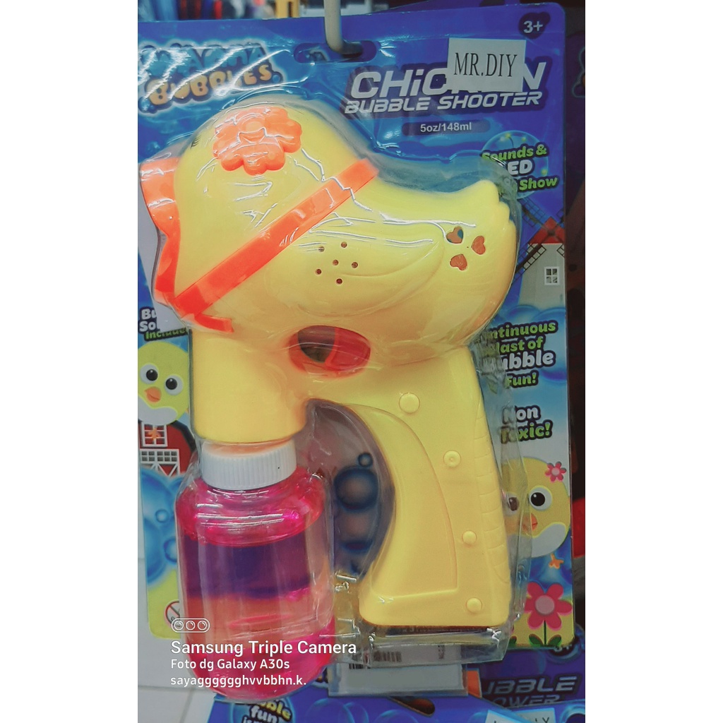 BUBLE GUN / BUBBLE SHOOTER / MAINAN ANAK / TEMBAK GELEMBUNG 9017710