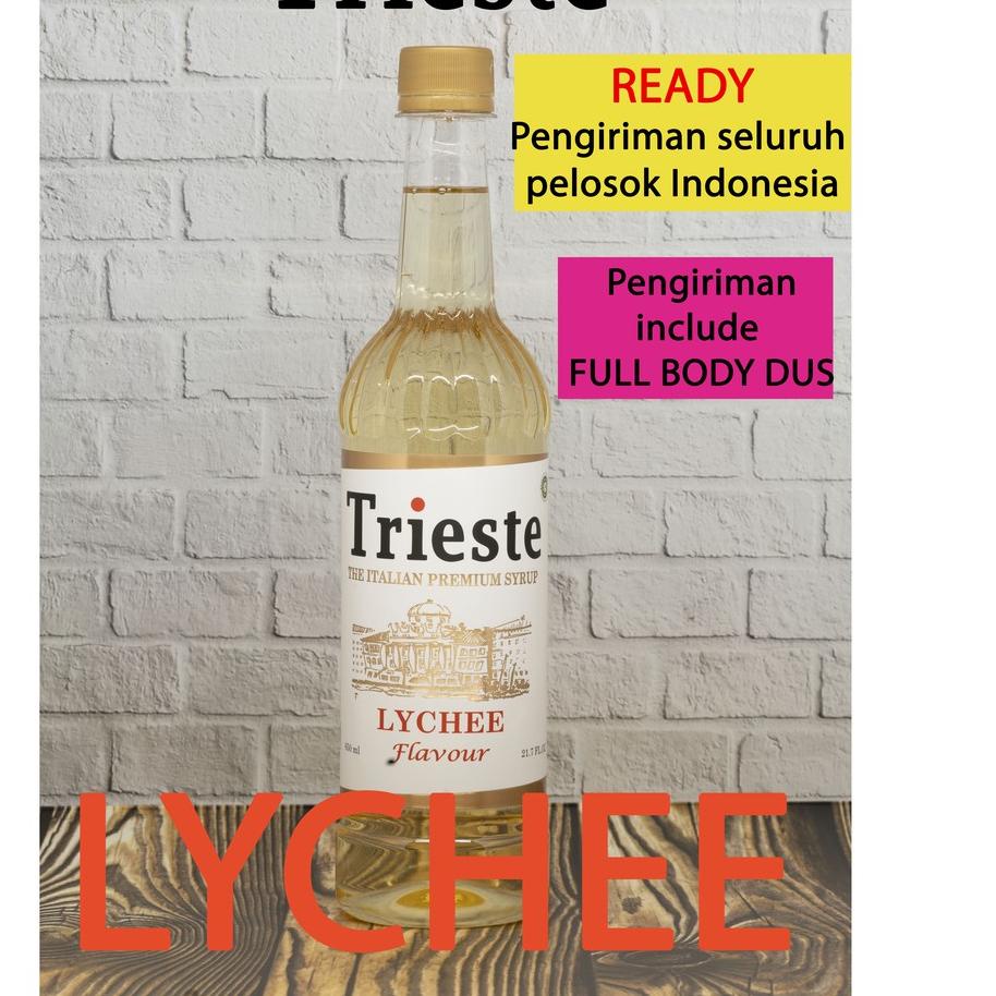 

➷ TRIESTE SYRUP LYCHEE ❆