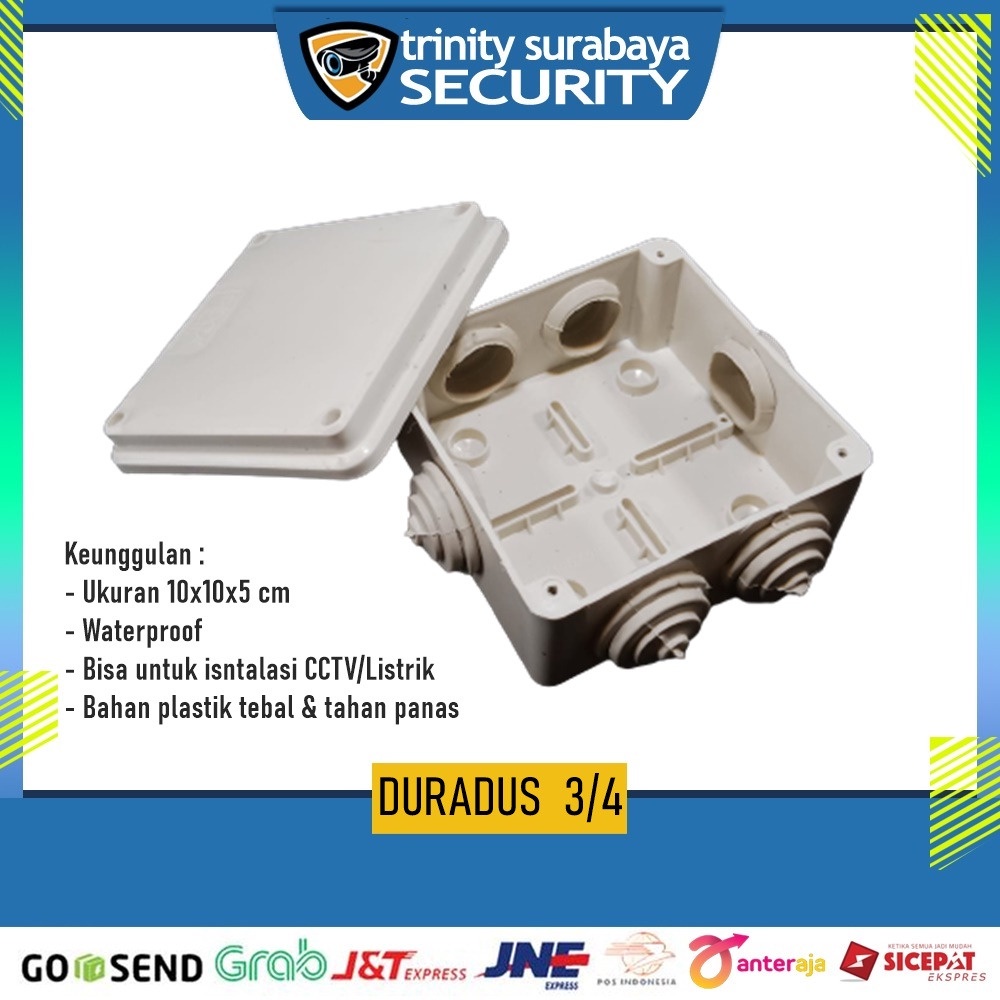 Duradus Junction Box uk. 10.5x10.5 cm