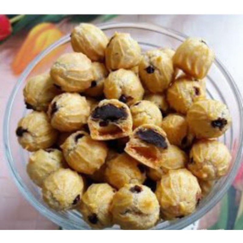 

KUE LEBARAN SOES KERING RASA COKLAT TERMURAH