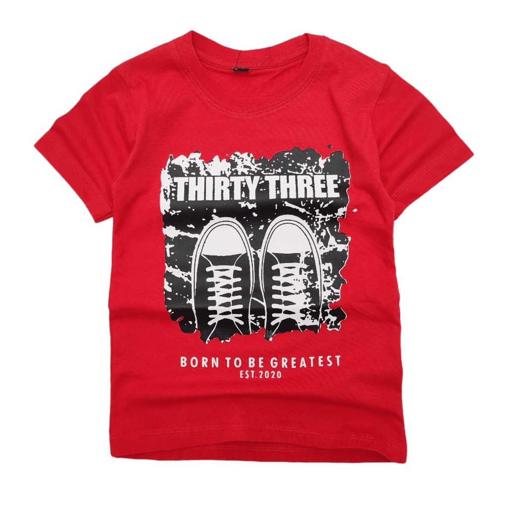 Kaos Distro Anak Laki-laki Usia 2-10 Tahun Cotton 30s bisa Couple