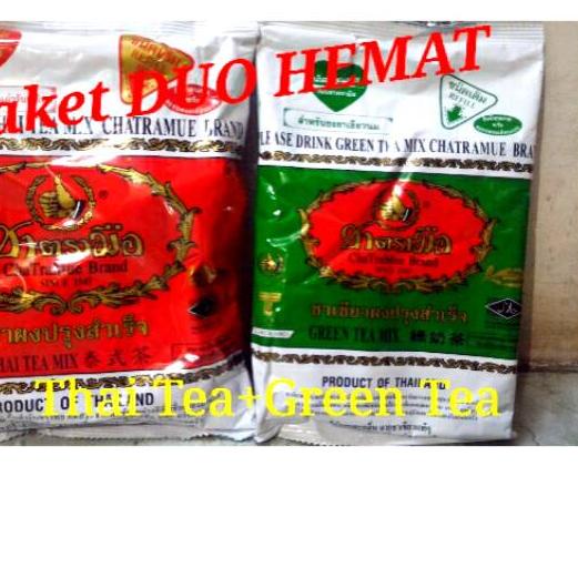 

۩ Paket Duo Hemat Thai Tea dan Green Tea ➱