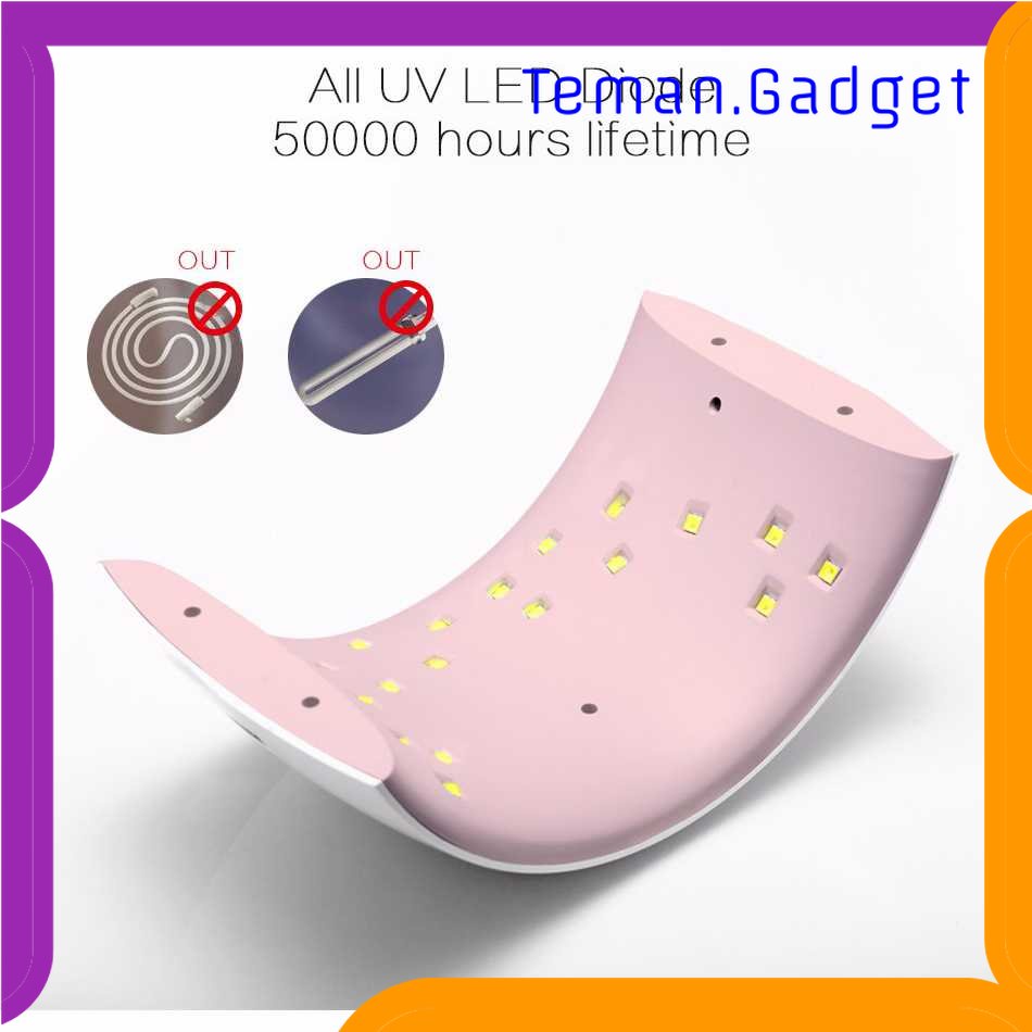 TG - PRW SUNUV Pengering Kutek Kuku UV Nail Dryer 18 LED 36W - SUN9C Plus