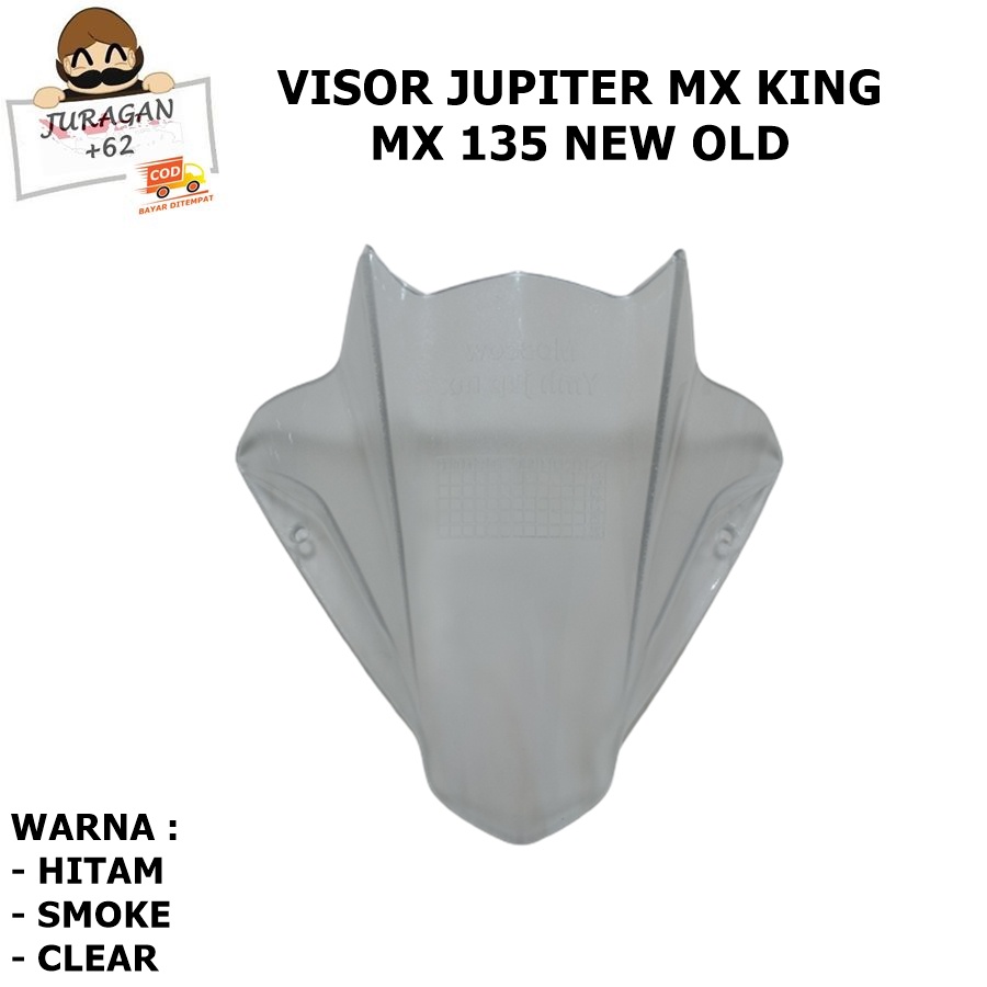 VISOR JUPITER MX KING 135 150 OLD NEW SATRIA FU WINDSHIELD WINSIL