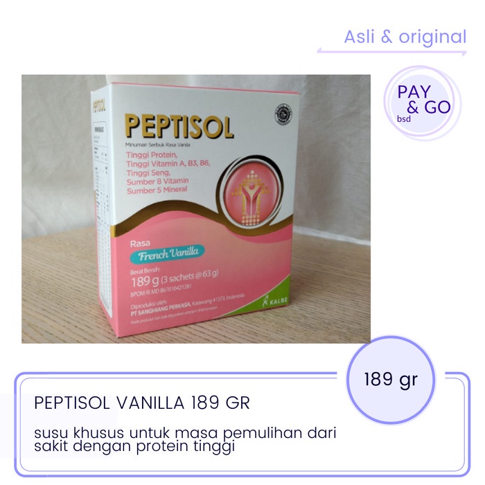 

[ COD ] PEPTISOL VANILLA-PEPTISOL VANILA 190GR-OPERASI, STROKE, LUKA BAKAR