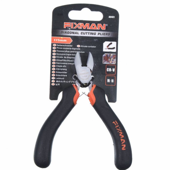 FIXMAN TANG POTONG 4.5" DIAGONAL CUTTING PLIER 4.5 INCH OMC-A0401