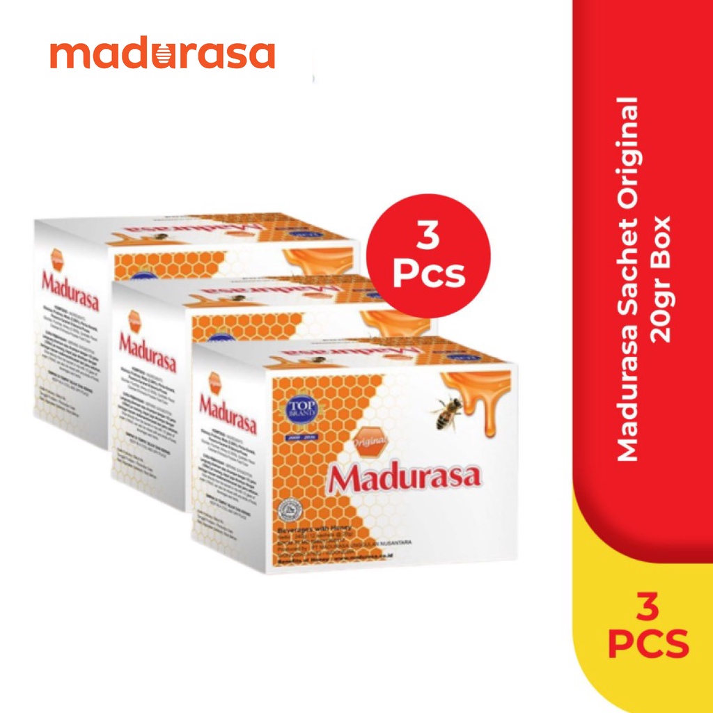 

Madurasa Sachet Original 20gr x 3 Pack