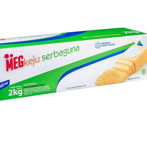 

➱ Keju MEG CHEDDAR Serbaguna 2 KG cheese ➢