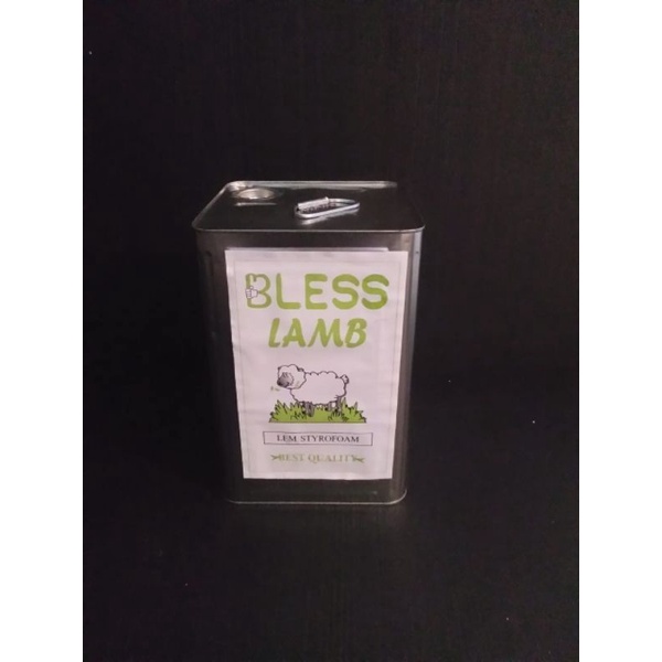 

Lem Styrofoam Bless Lamb 1 Blek Kaleng (10,5 liter) Lem Gabus