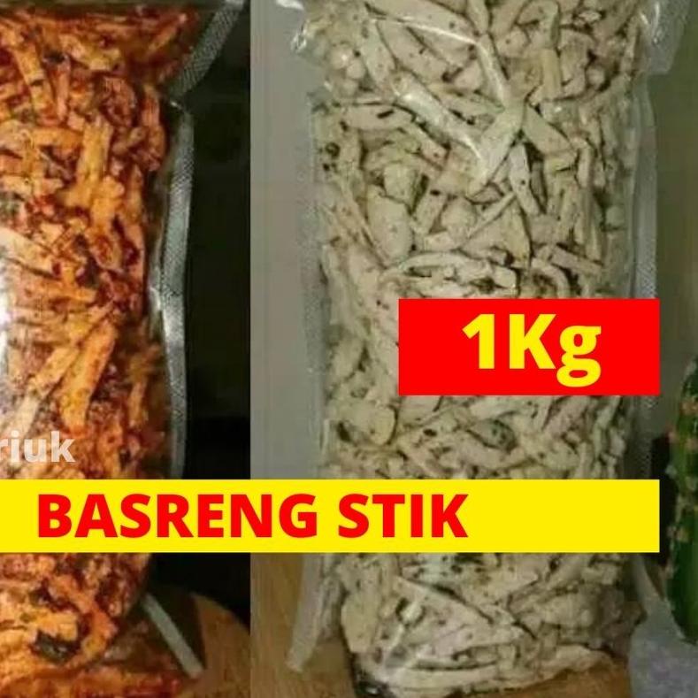 

DISKON Basreng Stik Bakso Goreng Original Pedas Daun Jeruk 1Kg Real-Pict,..