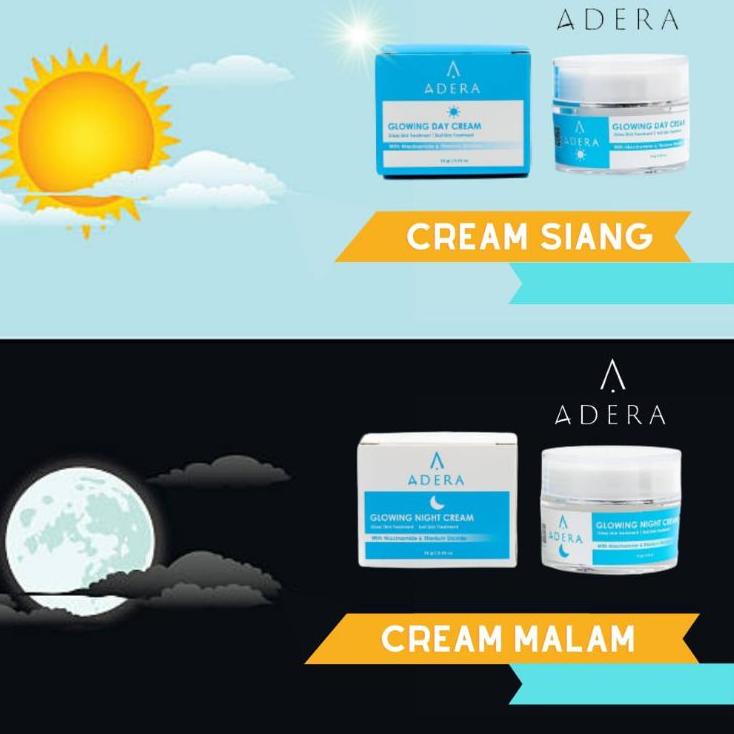 ♠ ADERA CREAM SIANG MALAM / ADERA KRIM / ADERA NIGH CREAM / ADERA DAY CREAM / CREAM SIANG MALAM ❉