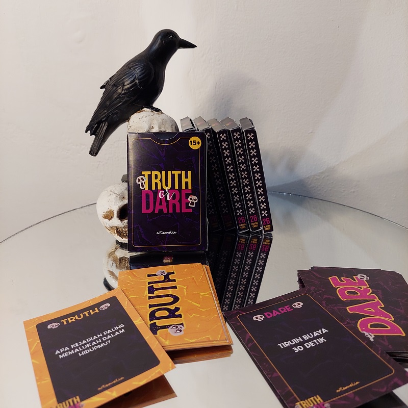 Permainan Kartu TOD Edisi 1 Truth Or Dare Card Game Mainan Kelompok Board Game Kualitas Premium Permainan Kartu Menarik Berkelompok Group Grup Truth Only Dare Only Bahan Kertas Awet Grosir Prakarya Malang