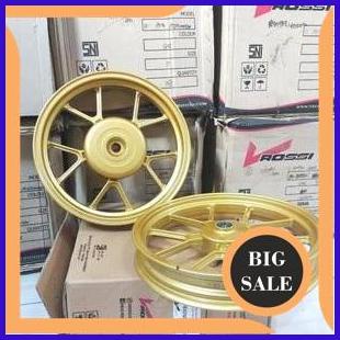 perkakas VELG ROSI VARIO 125-150 MODEL CALISTO UKURAN 185-215 RING 14 GOLD 140ZZ3