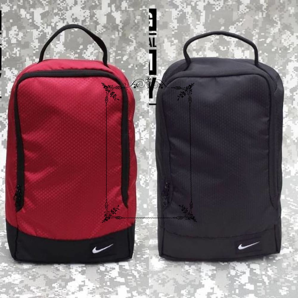 Grosir - Tas Sepatu Futsal sepakbola Nike Olahraga Tas Sepatu Merah Best Product