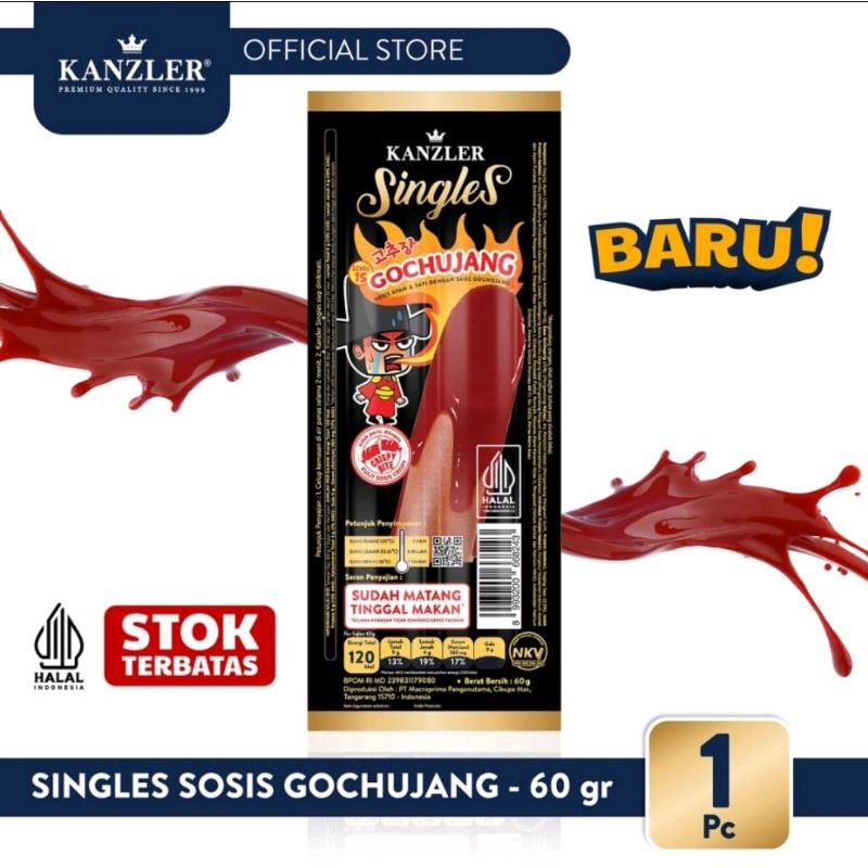 

Kanzler Singles Gochujang 65gr