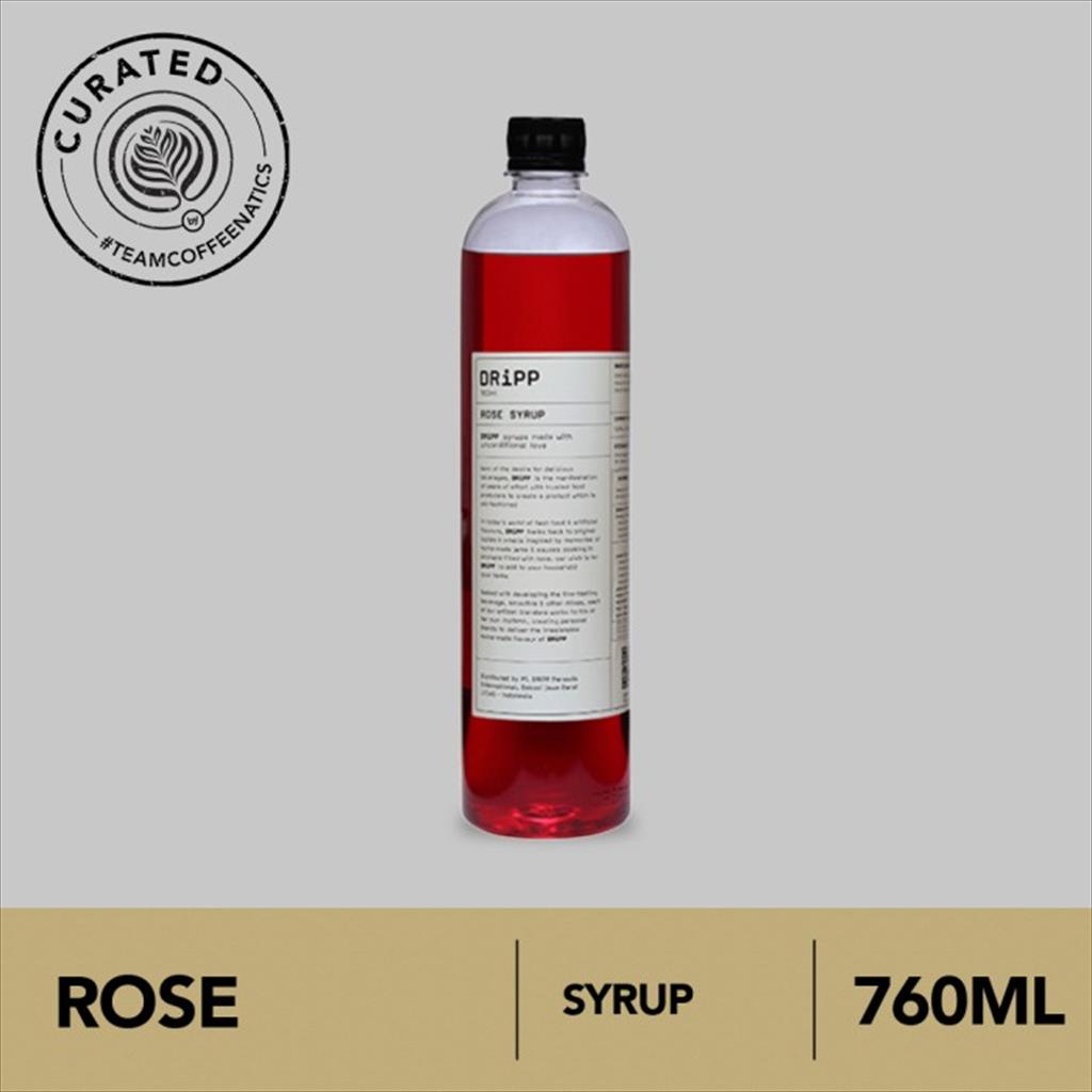 

DRiPP Rose Syrup - Sirup Perisa Minuman | Coffeenatics