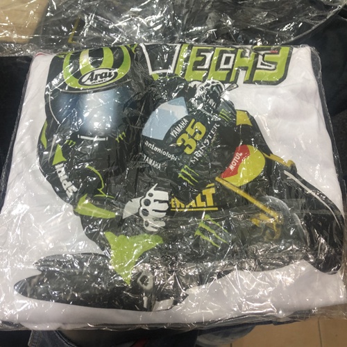 Kaos Cal Crutchlow Moto GP Tech 3 Tshirt Casual Unisex New Cotton T - SHIRT [BISA COD] New 100% Cott