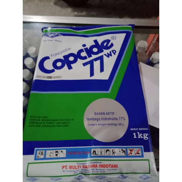 Fungisida copcide 77wp adalah fungisida yang mempunyai kemampuan ganda, sebagai pengendali jamur (fu