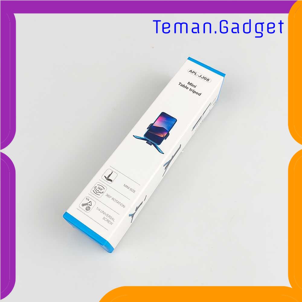 TG - KMR Mini Table Tripod + 1/4 Universal Smartphone Clip - APL-JJ08