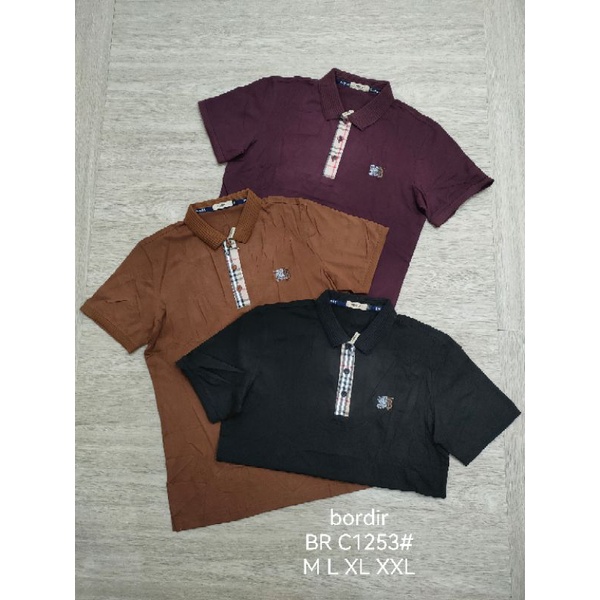 POLO SHIRT GUCCI COWOK IMPORT PREMIUM