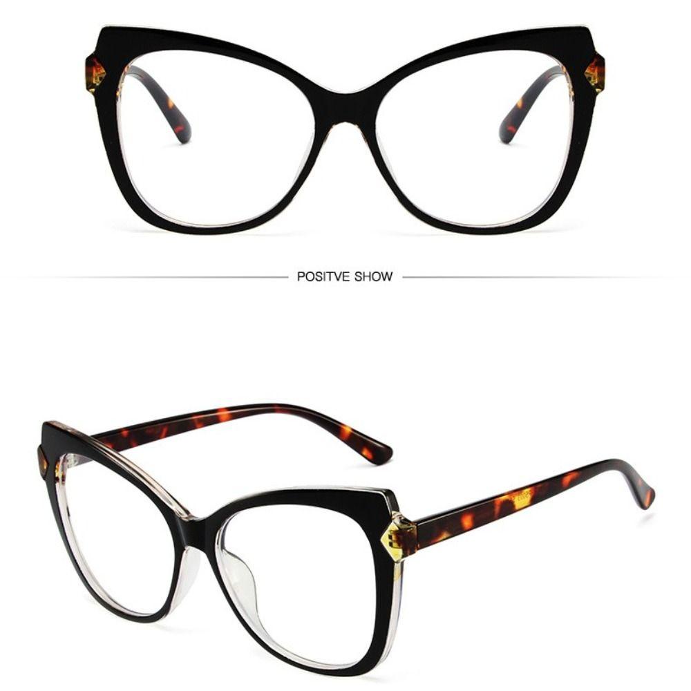 Populer Anti-Cahaya Biru Kacamata Baru Optik Vintage Wanita Kacamata