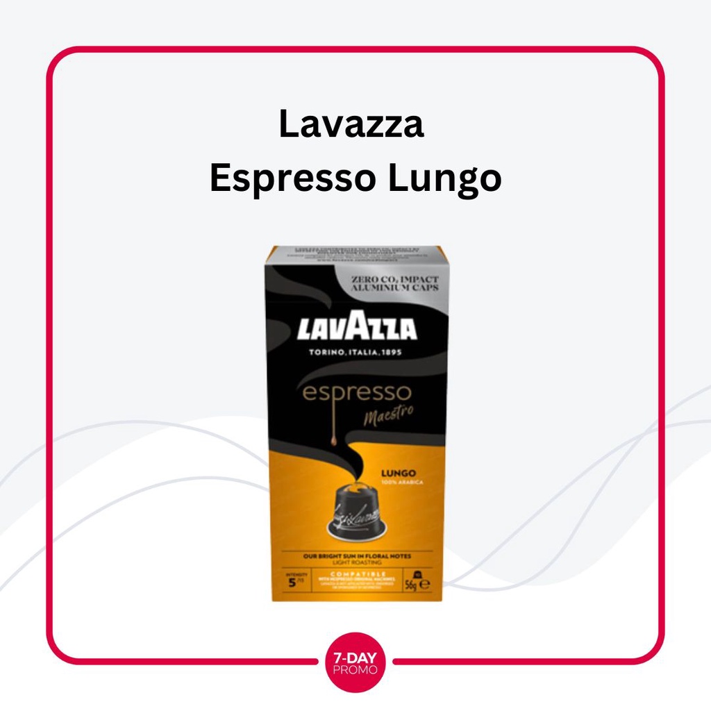 Lavazza Espresso Nespresso Compatible Coffee Capsules Kopi 10 Kapsul