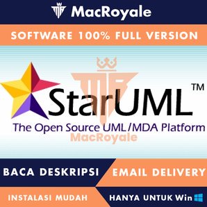 [Full Version] StarUML Lifetime Garansi