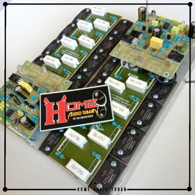 Kit Driver Amplifier SOCL 506 PLUS SANKEN 4 SET ORIGINAL sepasang