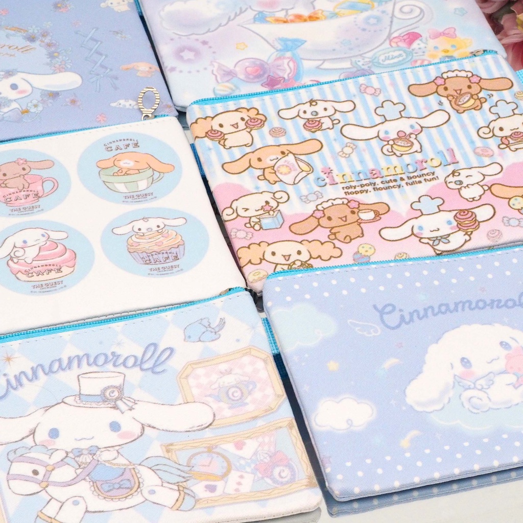 Dompet Serbaguna Karakter Sanrio Pouch Kosmetik Tempat Pensil Souvenir Kualitas Bagus