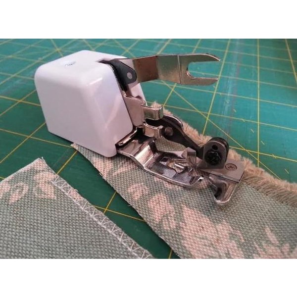 Sepatu mesin jahit  portable multifungsi untuk Semi Obras / Side Cutter Foot