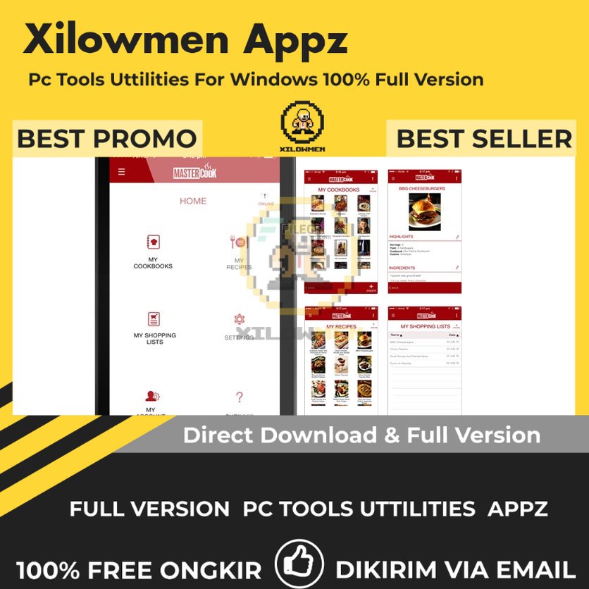 [Full Version] MasterCook Pro PC Tools Software Utilities Lifetime Win OS