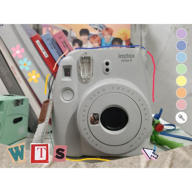 Kamera Instax 9 Polaroid Preloved