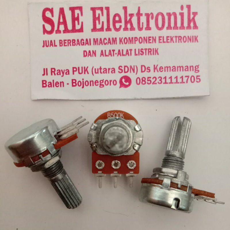 POTENSIO MONO 500K APLUS