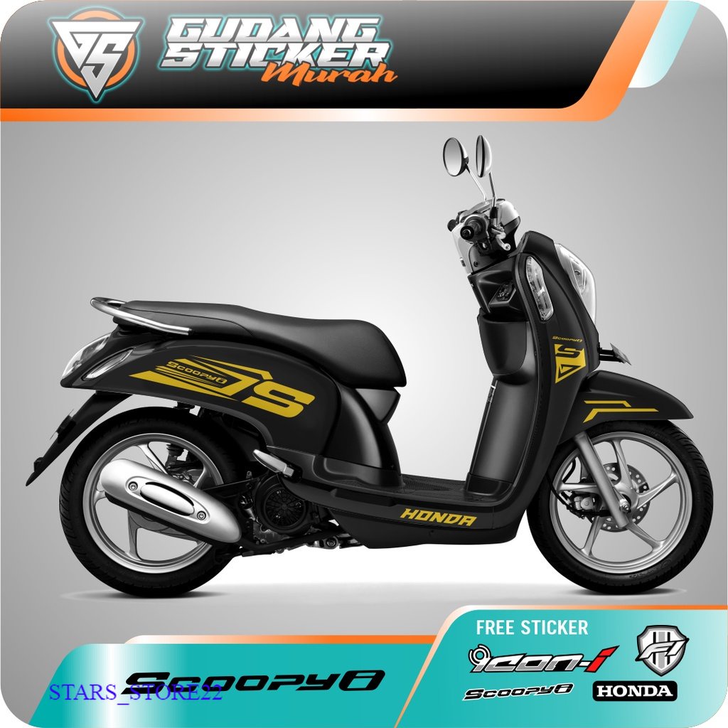 STRIPPING CUTTING MOTOR SCOOPY CARBU 2013-2016 HIGHQUALITY PREMIUM MURAH