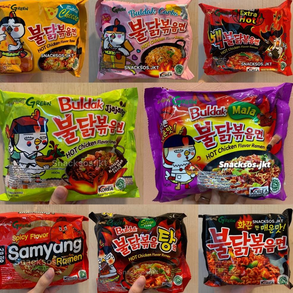 

STAR [BPOM RI ML] SAMYANG NUCLEAR EXTRA HOT CHEESE CARBONARA CARBO MALA JJAJANG STEW HOT CHICKEN HALAL MUI