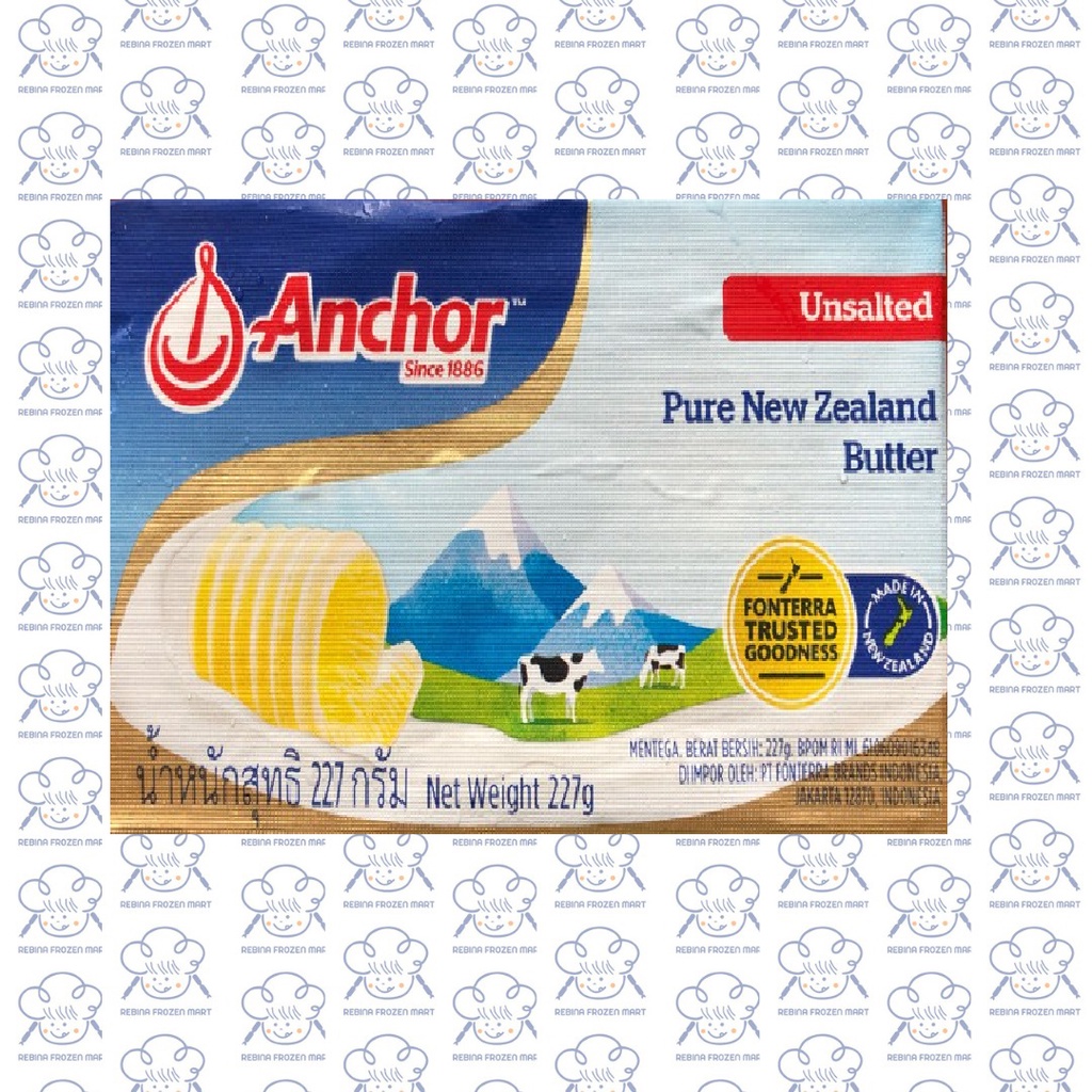 ANCHOR UNSALTED BUTTER 227GR