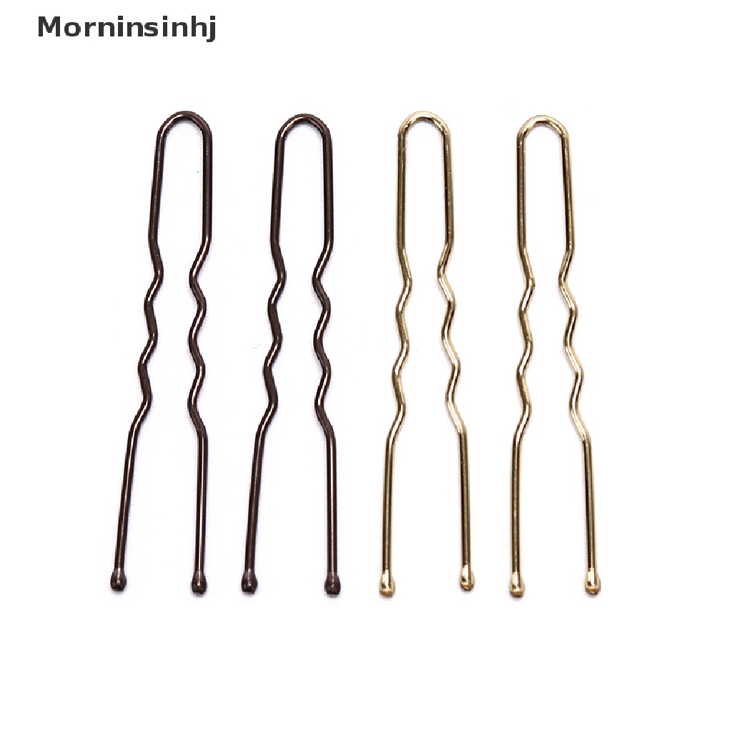 Mornin 20Pcs/set Wanita Berbentuk U Jepit Rambut Hair Clips Bobby Pin Metal Barrette id