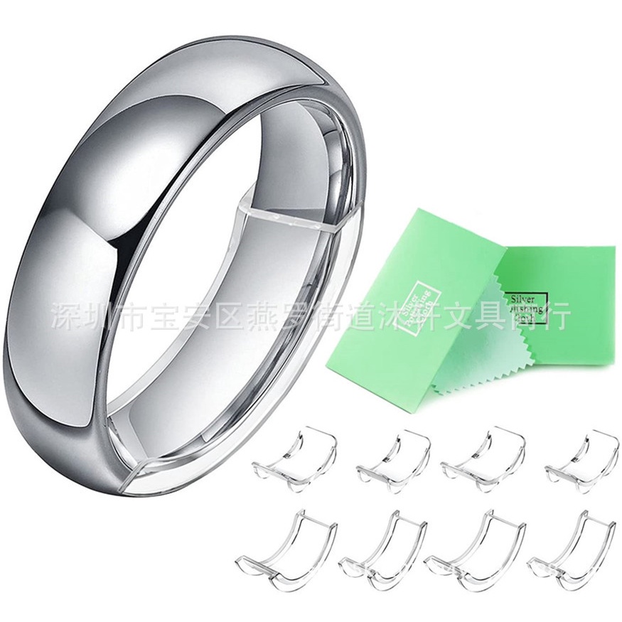 Original Ring Adjuster Invisible Pengganjal Cincin Silicone Transparan