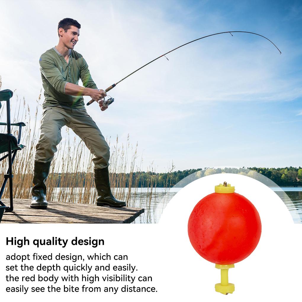 Huit 10Pcs Pelampung Pancing Mancing Bobber Ringan Weighted Drifting Portable Waterproof Fishing Tackle Cicilan Mudah