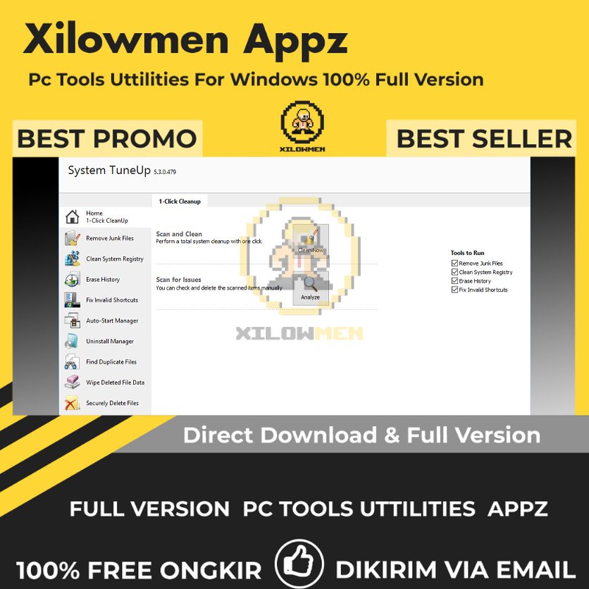 [Full Version] Acelogix System TuneUp Pro PC Tools Software Utilities Lifetime Win OS