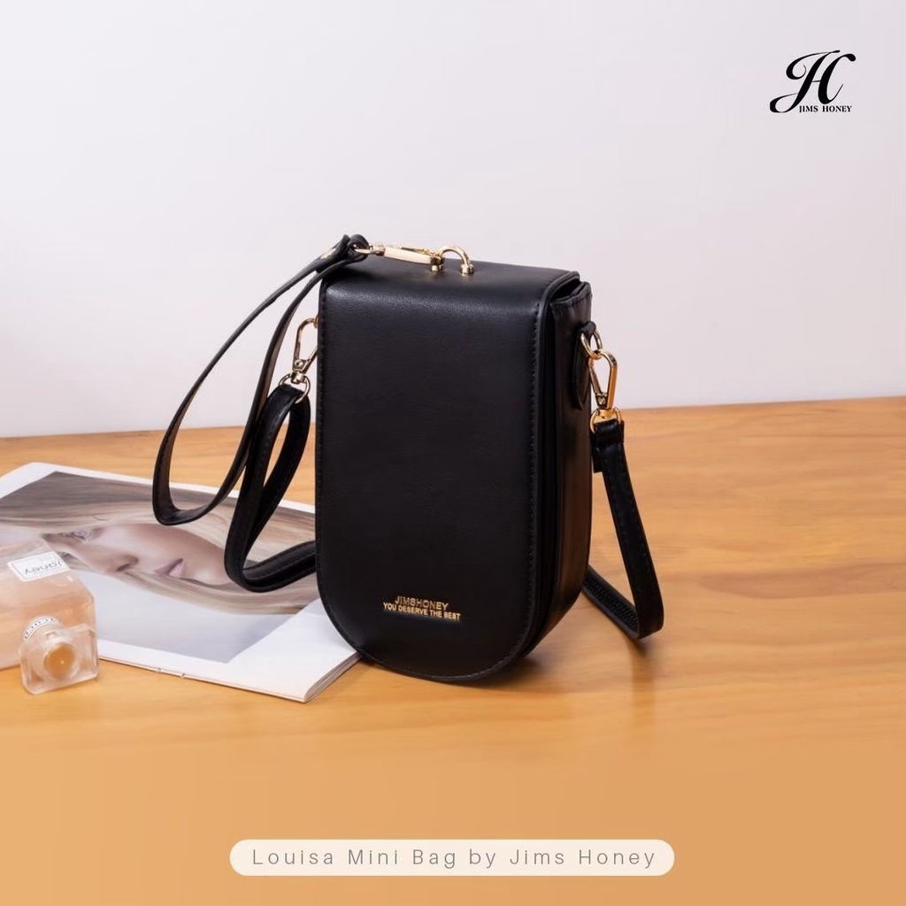 (COD) Jims honey bag louisa mini sling bag tas hp remaja wanita import kekinian selempang korea jims