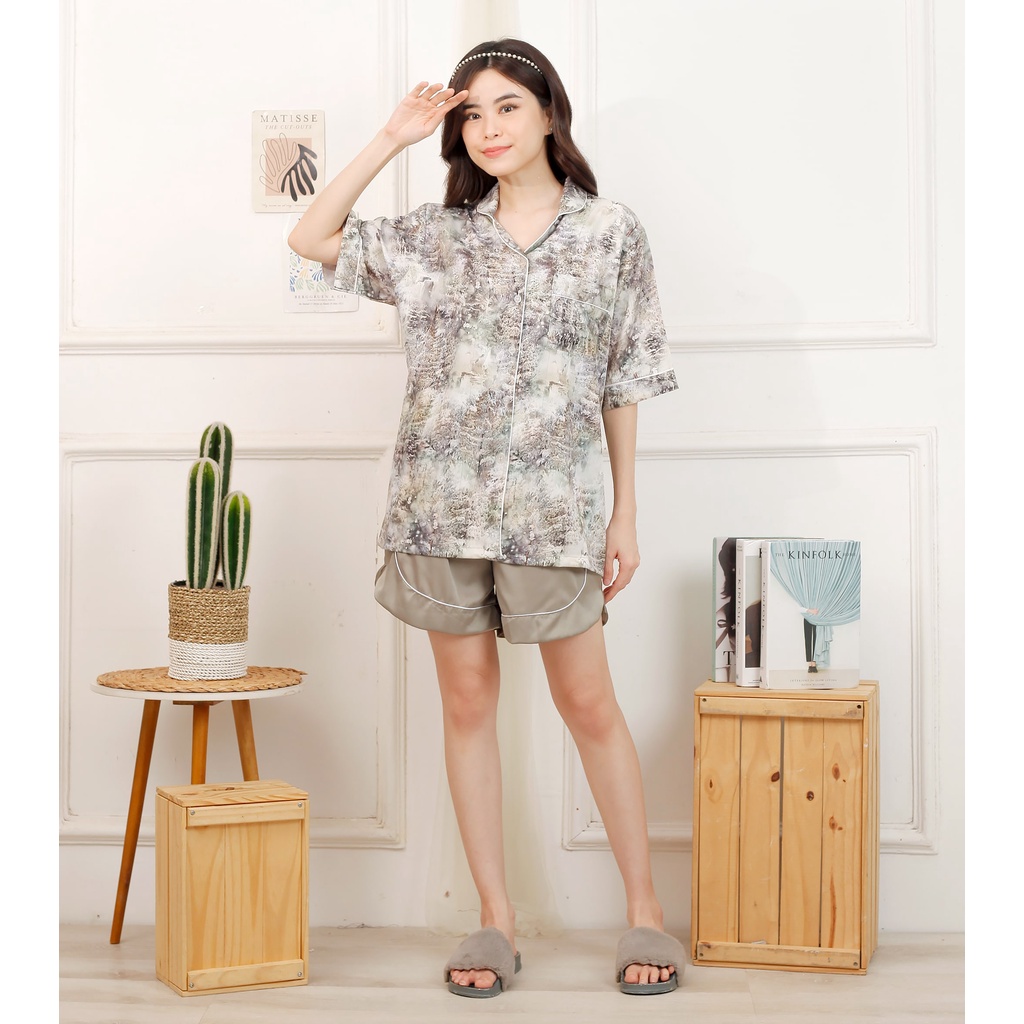pajamas wanita pendek