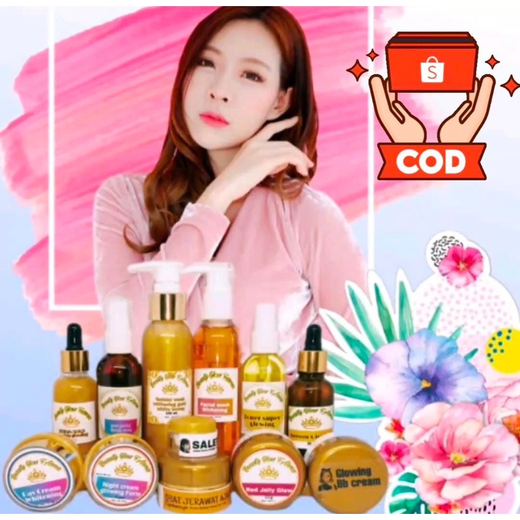 ECER Beauty glow farma Ori (harga Satuan) Pemutih Wajah Ampuh